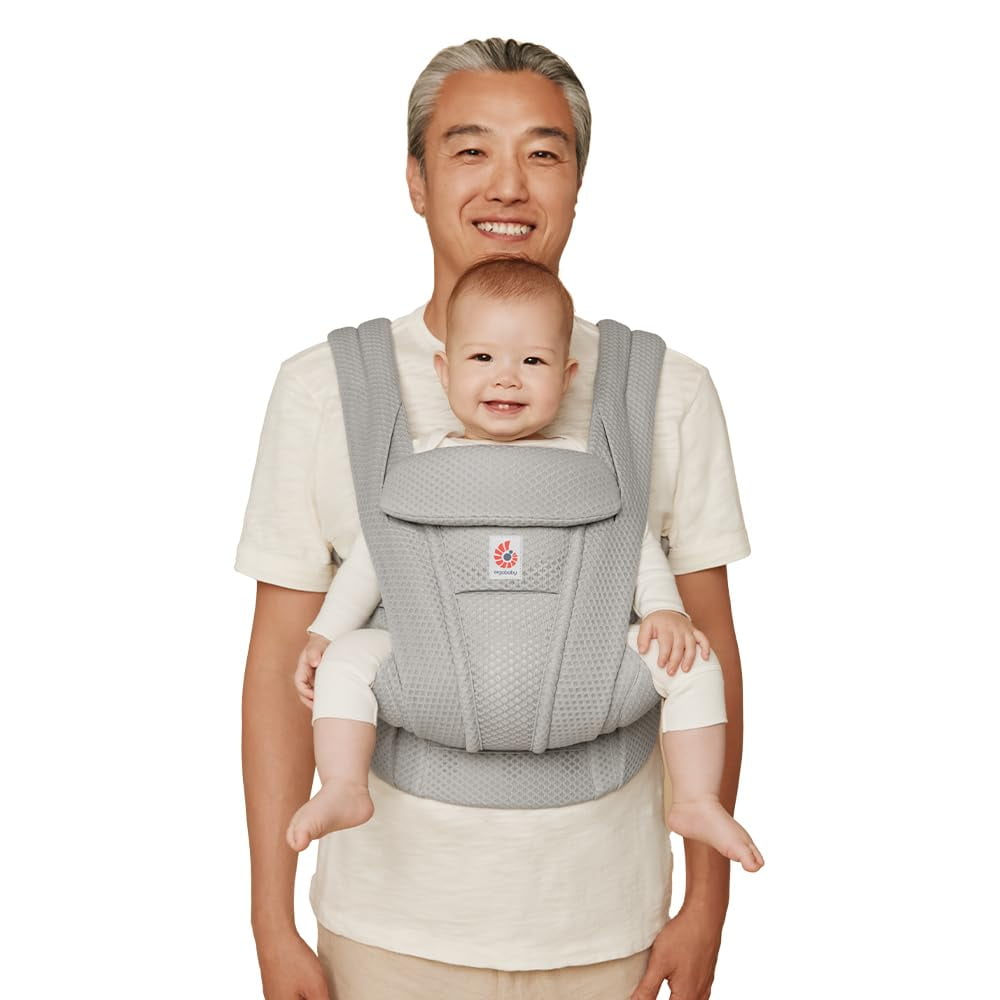 Portabebés Ergobaby Omni Deluxe De Malla 3,2-20,5 Kg Gris