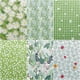 thumbnail image 2 of Paquetes De Retazos Para Quilting Verde Primavera 100% Algodón (42 Piezas), 2 of 8