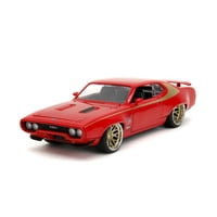 Coche Fundido A Presión Jada Big Time Muscle 1972 Plymouth Gtx 1:24