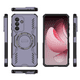 thumbnail image 4 of Funda FOXDOCK para Samsung Galaxy A56 , magnética, resistente a golpes, con soporte, unisex, carga inalámbrica, 4 of 4