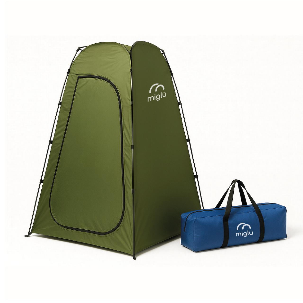 Carpa Portátil Multiuso 1 Persona 190x115 Cm Verde Miglú