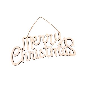 Magideal - Letrero De Madera En Inglés ""Merry Christmas"", Decoración Rústica Para El Hogar, Estilo Granja, Para Chimenea, Cocina, Pasillo, Valla De La Ninguno A