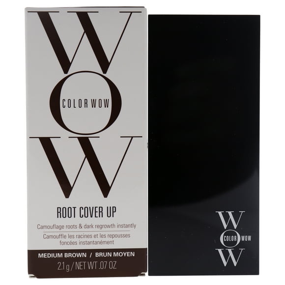 Cubre Raíces - Marrón Medio De Para Mujeres - 0.07 Oz De Tinte Para El Cabello