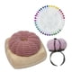 thumbnail image 3 of Kit De Alfiletero Duradero En Forma De Calabaza Para Proyectos De Manualidades De Bordado Rosa, 3 of 4