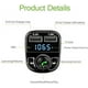 thumbnail image 3 of Adaptador Transmisor Bluetooth FM Radio Cargador Celular 2,1A 2 USB Encendedor Cenicero Manos Libres, 3 of 4