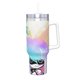 thumbnail image 2 of Splatoon Vaso aislado de acero inoxidable con asa, diseño temático, regalo para familia, amigos y fans; incluye pajita y encaja en el portavasos estándar, 40 oz, 2 of 6