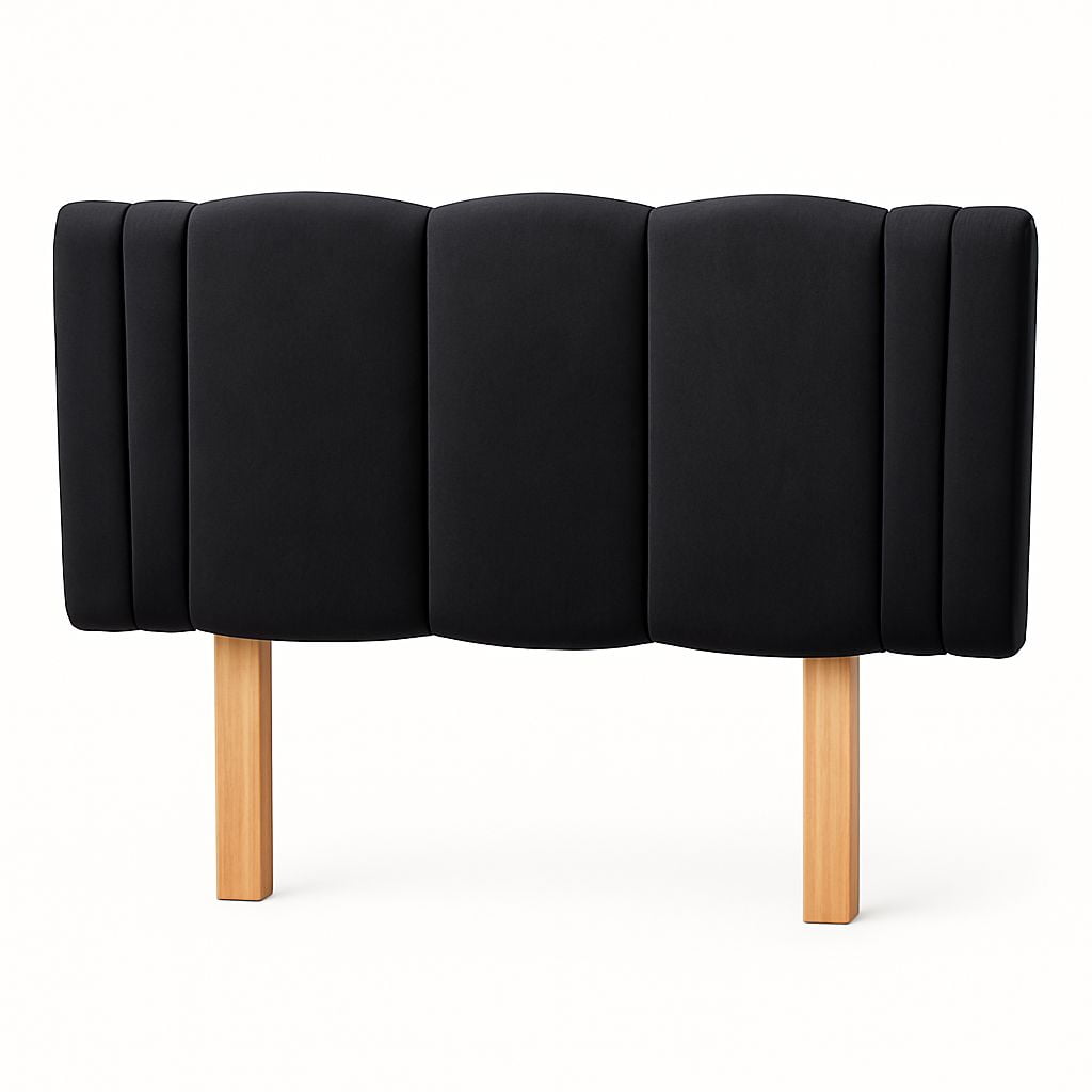 Ethan Desing - Respaldo 2 Plazas Ejecutivo Negro