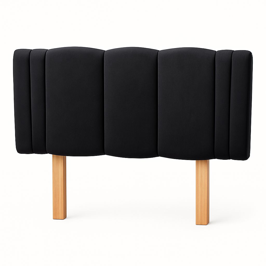 Ethan Desing - Respaldo 2 Plazas Ejecutivo Negro