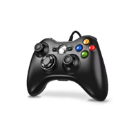 Genérico - Joystick Control Para Xbox 360 Pc Windows Con Cable