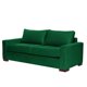 thumbnail image 3 of Sofá Livorno 3C Resortes Pocket Tela Velvet Verde, 3 of 8