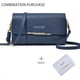 thumbnail image 1 of 2023 New Korean Large Capacity Multifunctional Shoulder Bag Medium Length Handheld Bag Mobile Bag Fashion Women's Wallet, 1 of 3