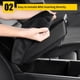 thumbnail image 4 of Cubiertas para apoyabrazos AOMSAZTO de cuero negro para Jeep Grand Cherokee, 4 of 8
