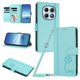 thumbnail image 1 of Funda Cartera Trébol para Xiaomi Redmi Note 15 4G/5G con Ranuras Tarjetas y Carga Inalámbrica Verde menta, 1 of 6