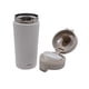 thumbnail image 4 of Mug Acero Inoxidable Tapa Con Pulsador y Antideslizante 380ml Blanco, 4 of 5