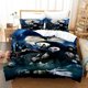 thumbnail image 2 of Nightmare Before Christmas Jack Sally Quilt Duvet Cover Set Super 3-Piece Bedding Set, 2 of 5