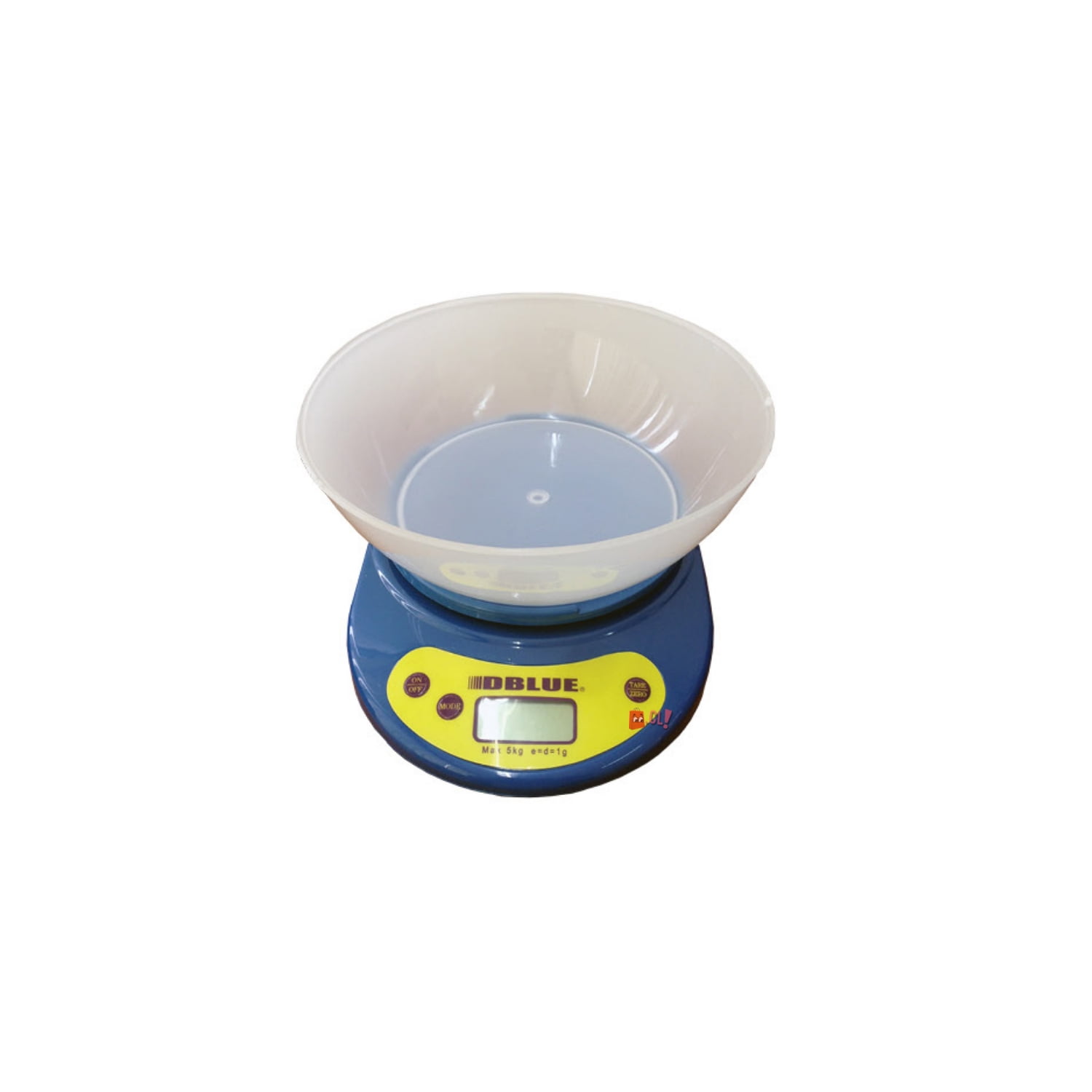 Dblue - Pesa Digital Cocina Con Recipiente Capacidad 5kg - Ps