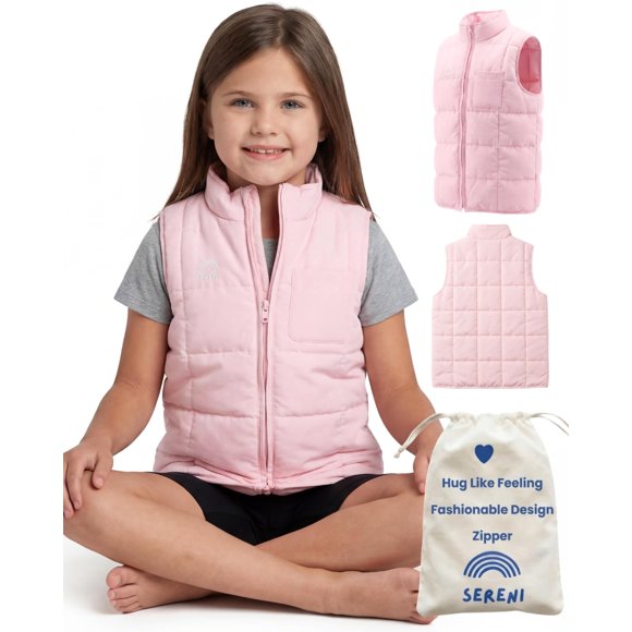 Chaleco Calmante Sereni Rosa Sereni XX-Large para Niños con Peso