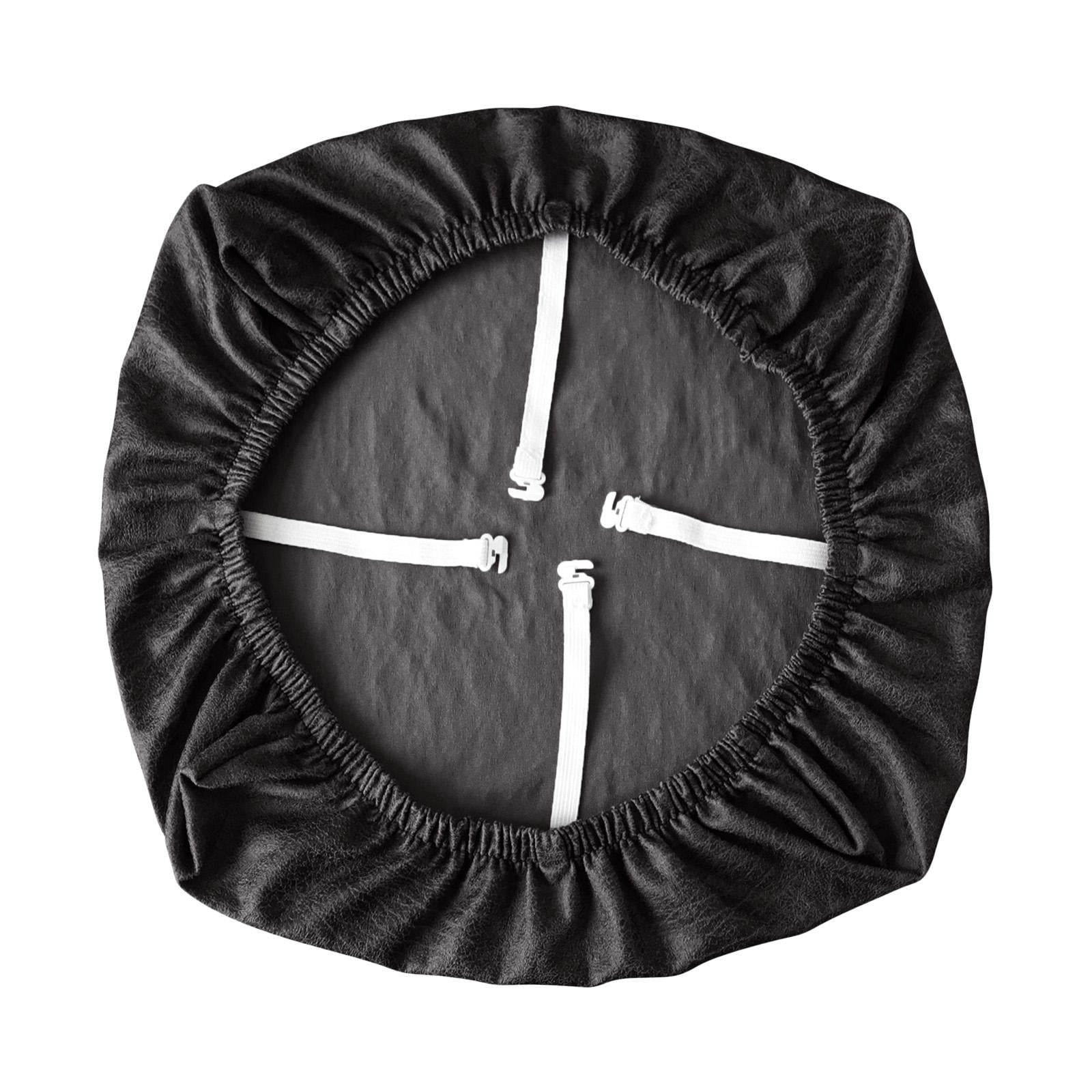 Bothyi - Funda Elástica Para Silla De Oficina, A Prueba De Polvo, Para Banquete En Casa, Comedor, Color Negro