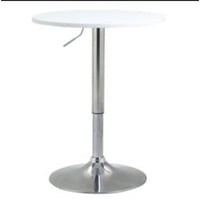 Artihogar - Mesa Bar 60 Cm Diámetro Blanca