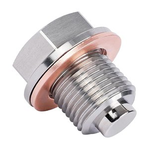Ioensy - Tapón De Drenaje De Aceite Magnético M16X1.5 Accesorios Tapón De Protección Del Cárter De Aceite Del Motor