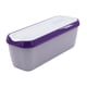 thumbnail image 2 of Contenedor De Helado Elegante Contenedor De Almacenamiento Para Yogur Refrigerador Sorbete Púrpura, 2 of 3