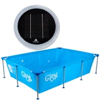 Glowup - Pack Piscina Estructural 2612 Litros 260X160X65 Cm Y Ionizador Solar Piscina