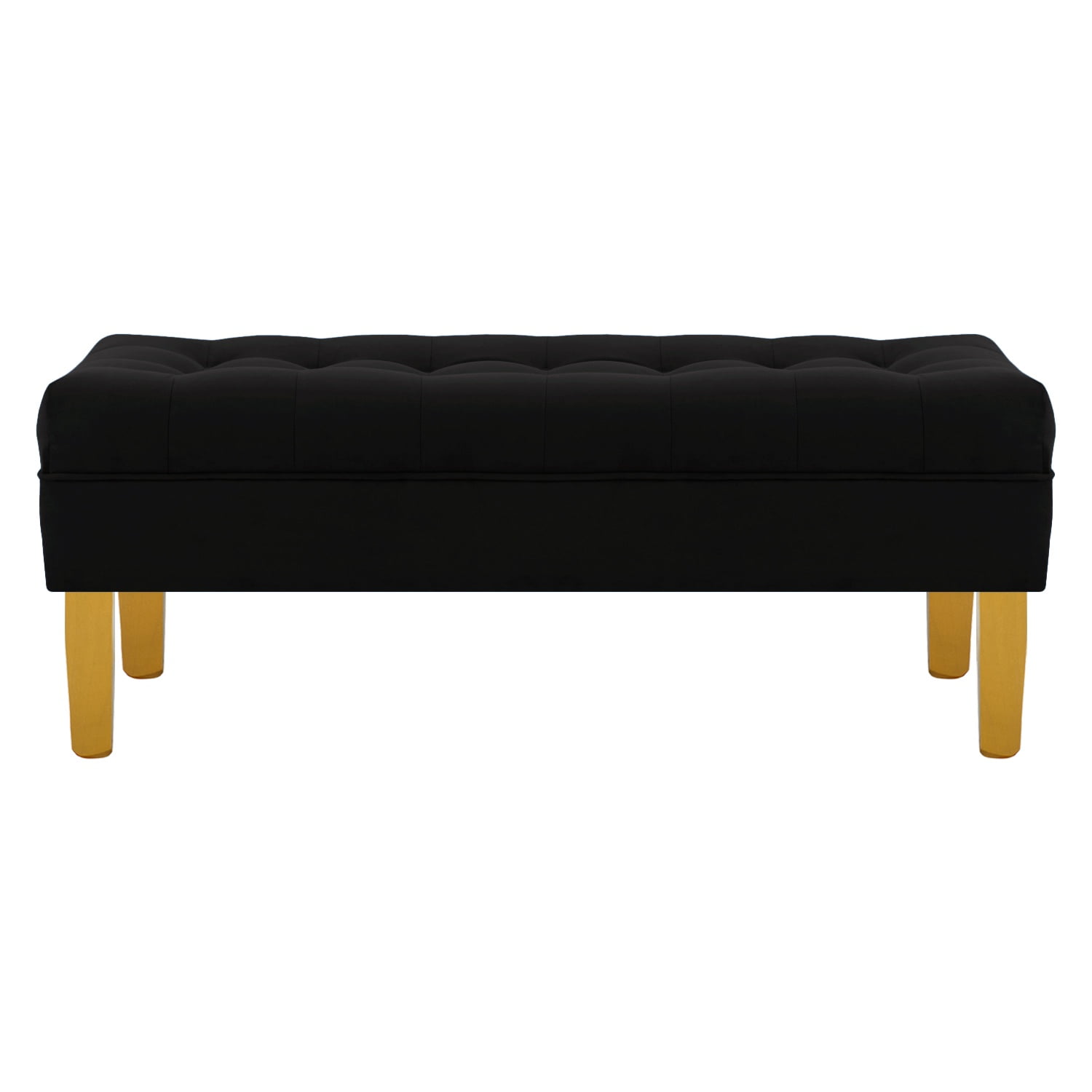 Bodevir - Banqueta Wood 2c Felpa 01 Negro