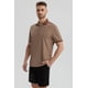 thumbnail image 2 of Polera Hombre Con Contraste Beige, 2 of 4