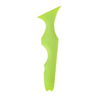 Magideal - Plantilla Para Delineador De Ojos De Silicona, Herramienta De Ayuda Para Delineador De Ojos, Plantilla Para Lápiz De Cejas Multiusos, Resistente Al