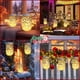 thumbnail image 2 of Luces solares para tapa de frasco Mason yeuago, paquete de 12, 30 LED, impermeables, 2 of 7