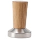 thumbnail image 2 of Manipulador De Café De Acero Inoxidable Mango De Madera Para Máquina De Espresso Bar Camping 51 Mm, 2 of 5