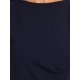thumbnail image 5 of Vestido fruncido INSPIRE CHIC para mujer, vestido de trabajo de manga corta, moderno, M azul marino, 5 of 6