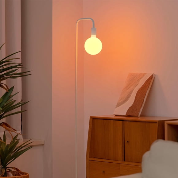 Lámpara de pie ONEWISH Minimalista 164 cm LED Globo de 6 pulgadas 1800 K cálido