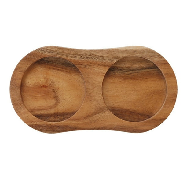 Bandeja para molinillo de sal y pimienta, bandeja de madera, accesorios para molinillo de sal y pimienta que se adaptan a muchos molinillos y agitadores