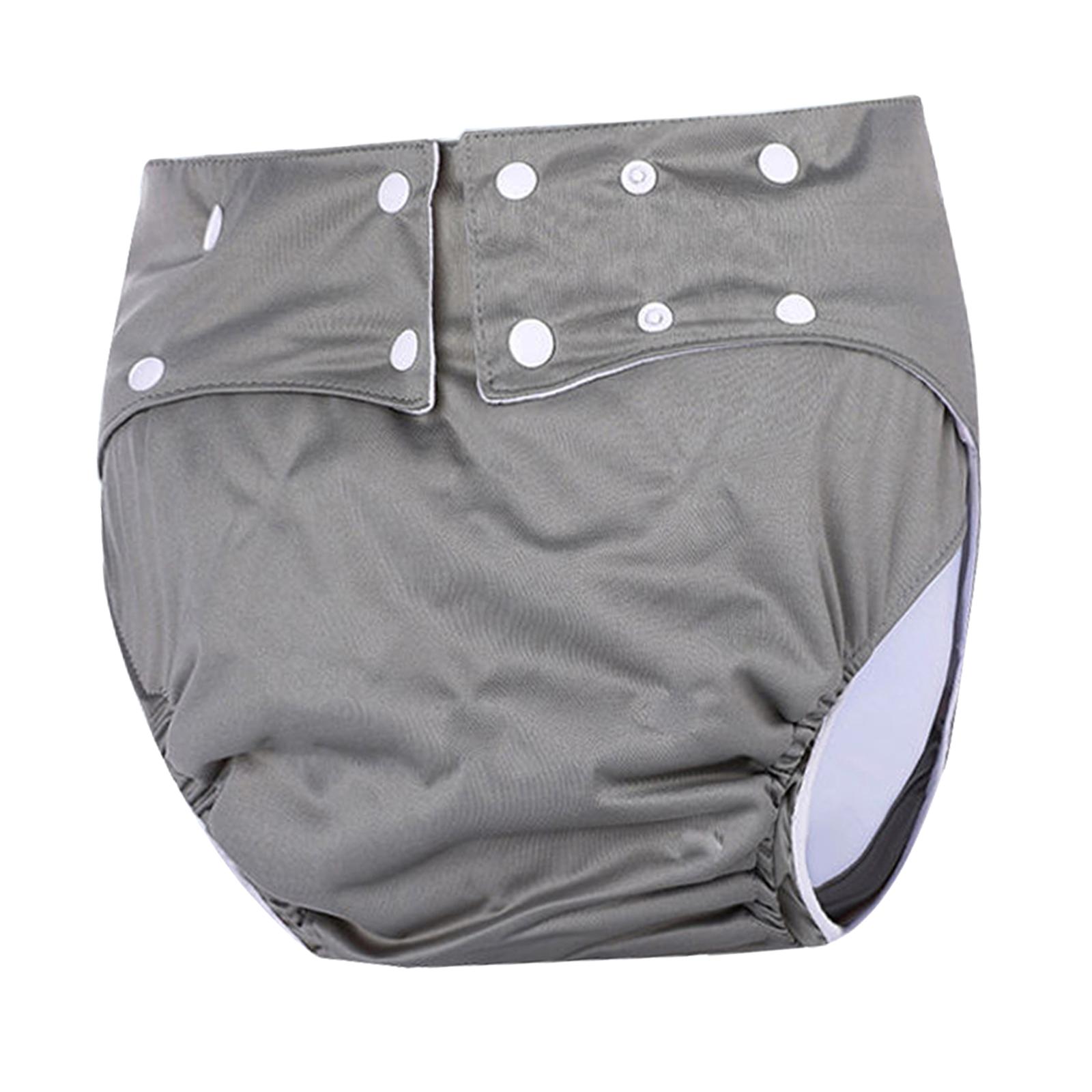 Ioensy - Pañales De Tela Para Adultos Pañales Para Adultos Reutilizables Sin Fugas Contra La Incontinencia