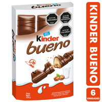 Kinder Bueno - Chocolate Importado (Caja Con 6 Unidades)