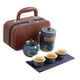 thumbnail image 4 of Juego De Té De Viaje, Tazas De Té, Tetera De Kung-fu De Cerámica Para Viajes De Negocios, Hogar Y Oficina, 4 of 5