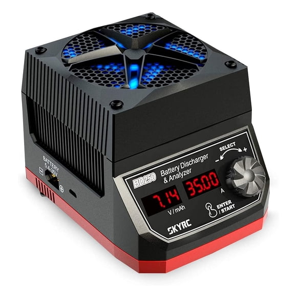 Descargador de baterías SKYRC BD250 250 W 35 A LiPo/LiHV
