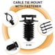 thumbnail image 5 of Cables con cierre de cremallera, 160 unidades, de nailon, autobloqueantes, para coche/UTV, 5 of 7