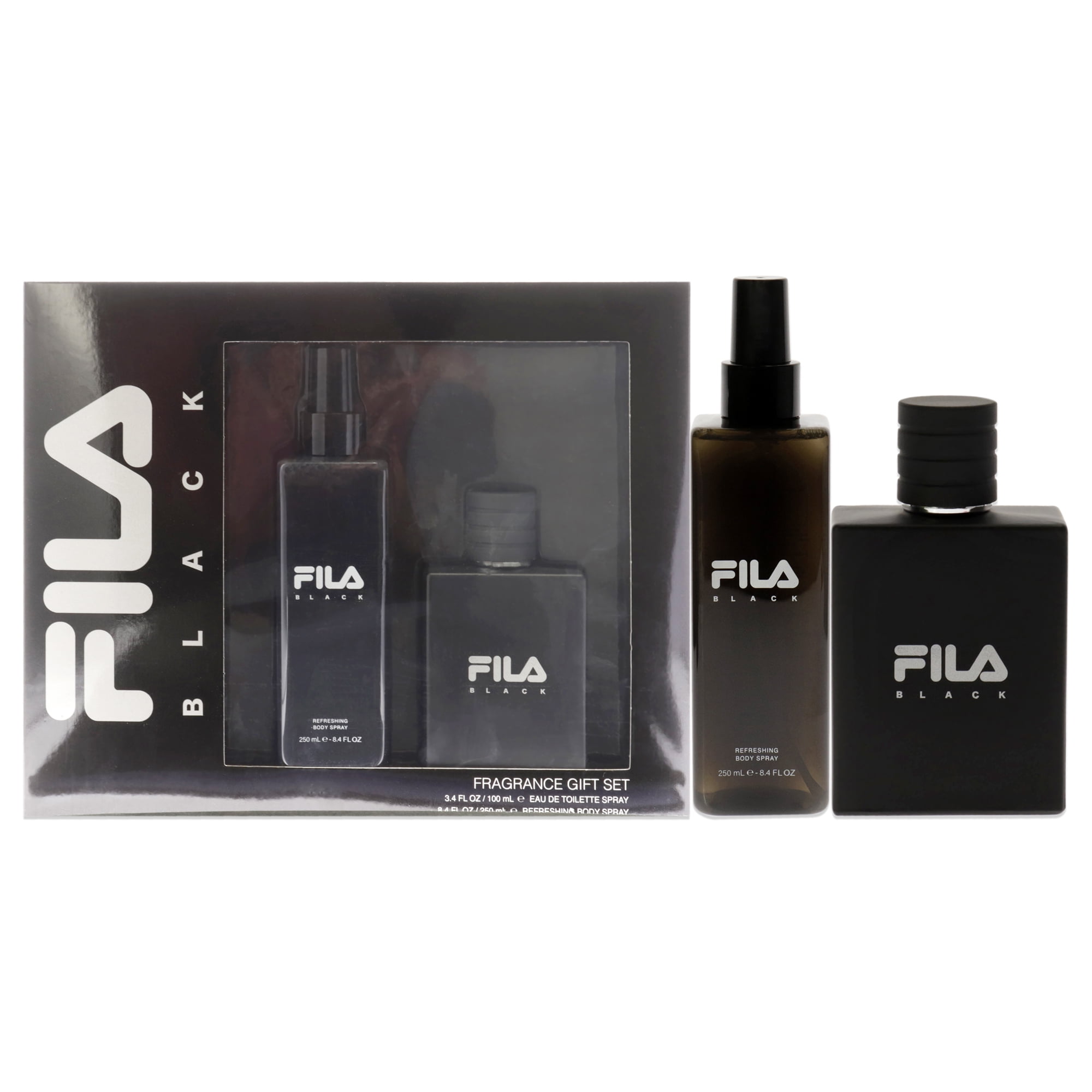 Set De Regalo Perfume Fila Negro Edt Spray