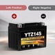thumbnail image 5 of Batería para motocicleta Daakmax YTZ14S 12V 11.2Ah AGM sellada, 5 of 8