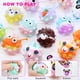thumbnail image 4 of Bolas Pop Con Forma De Animal Sin Besos De Fidget Toys Paquete De 18 Unidades Para Niños, 4 of 8