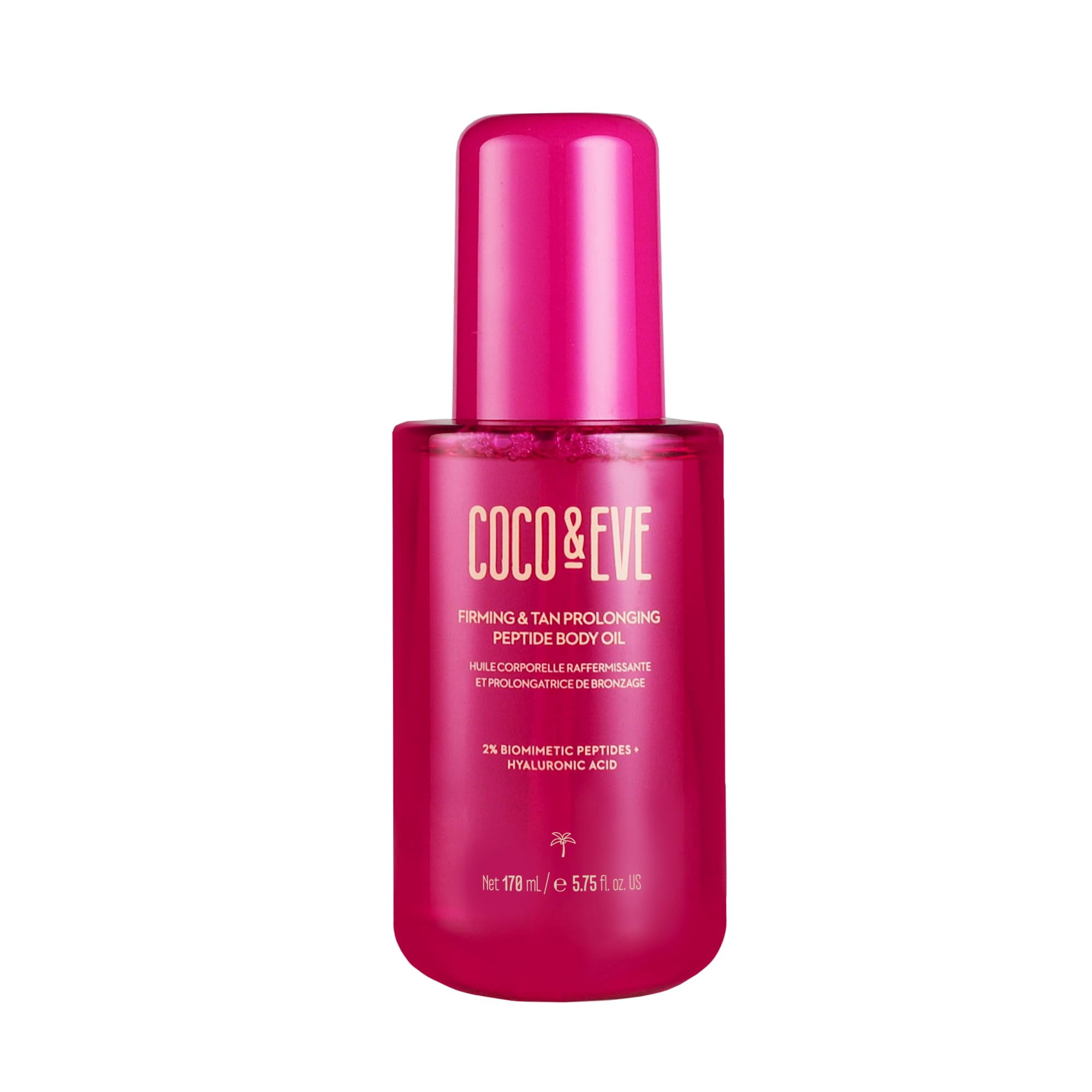 Aceite Corporal Coco & Eve, Reafirmante Y Bronceador, 170 Ml