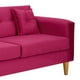 thumbnail image 4 of Sofa New Retro 3C Felpa 04 Burdeo, 4 of 6