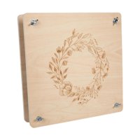 Magideal - Kit De Prensado De Flores Para Niños, Juego De Secado Rápido De Flores, Ligero, De Madera, Para Páginas De Álbumes De Recortes, Fabricación De Jabón