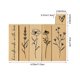 thumbnail image 2 of Juego de 15 sellos de madera vintage Wissppoott – Naturaleza, 2 of 9