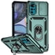 thumbnail image 4 of Estuche GANGXUN para Motorola Moto G22, soporte giratorio 360°, estilo mecánico y magnético, 4 of 5