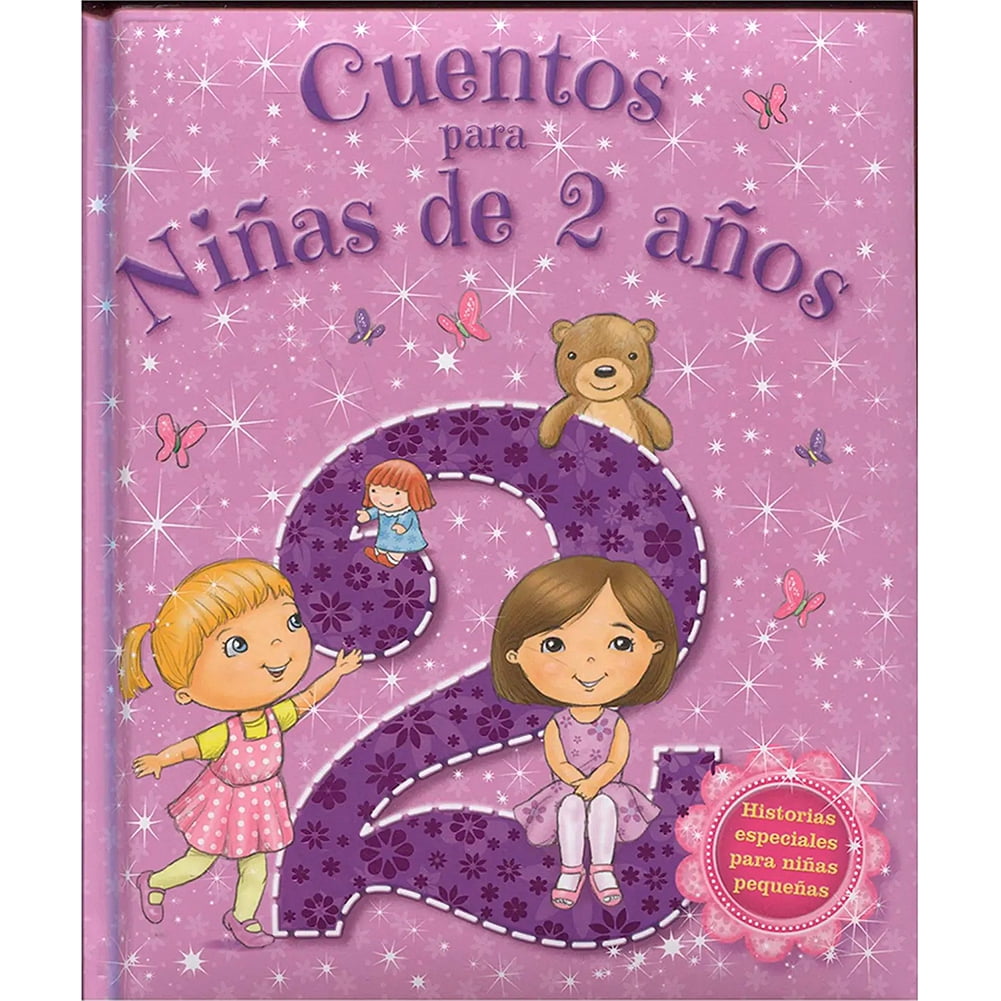 Zig-zag - Libro Cuentos Para Niñas De 2 Años / 48 Páginas De 22,5 X 18 Cm. Tapa Cartoné Acolchada Con Foil Metálico.