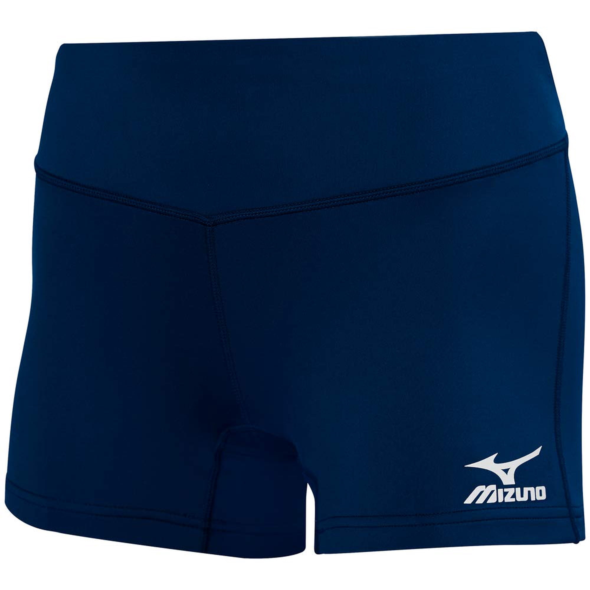 Pantalones Cortos De Voleibol Mizuno Victory 3.5 Con Entrepierna Azul Marino Para Mujer