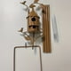 thumbnail image 1 of 1pc Metal Bird House With Pole Metal Garden Bird House Birdhouse Decoration Ornament Castle Metal Style, 1 of 3